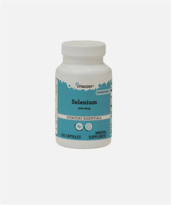 Vitacost Selenium Select -- 200 mcg - 200 Capsules, Exp: 10/2026