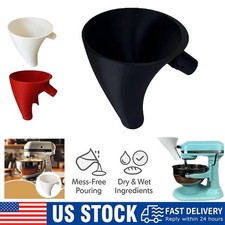 NEW Flour Funnel For Kitchen Aid Mixer Flour Funnel Stand Mixer Attachment