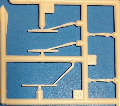 PORSCHE 911 TURBO CABRIOLET WIPERS and HANDLES - FUJIMI MODEL CAR KIT PARTS LOT