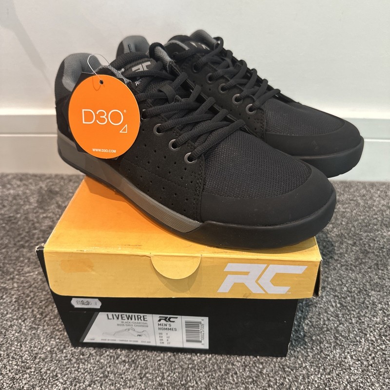 Ride Concepts Livewire, Men’s, Black/Charcoal, Size UK 8