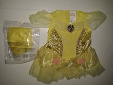 Disney Baby Belle 6-12 Months Princess Dress Costume Dress BEAUTY  BEAST NEW