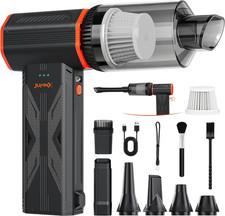 Compressed Air Duster Small Vacuum,150000Rpm 3In1 Computer Vacuum Cleaner