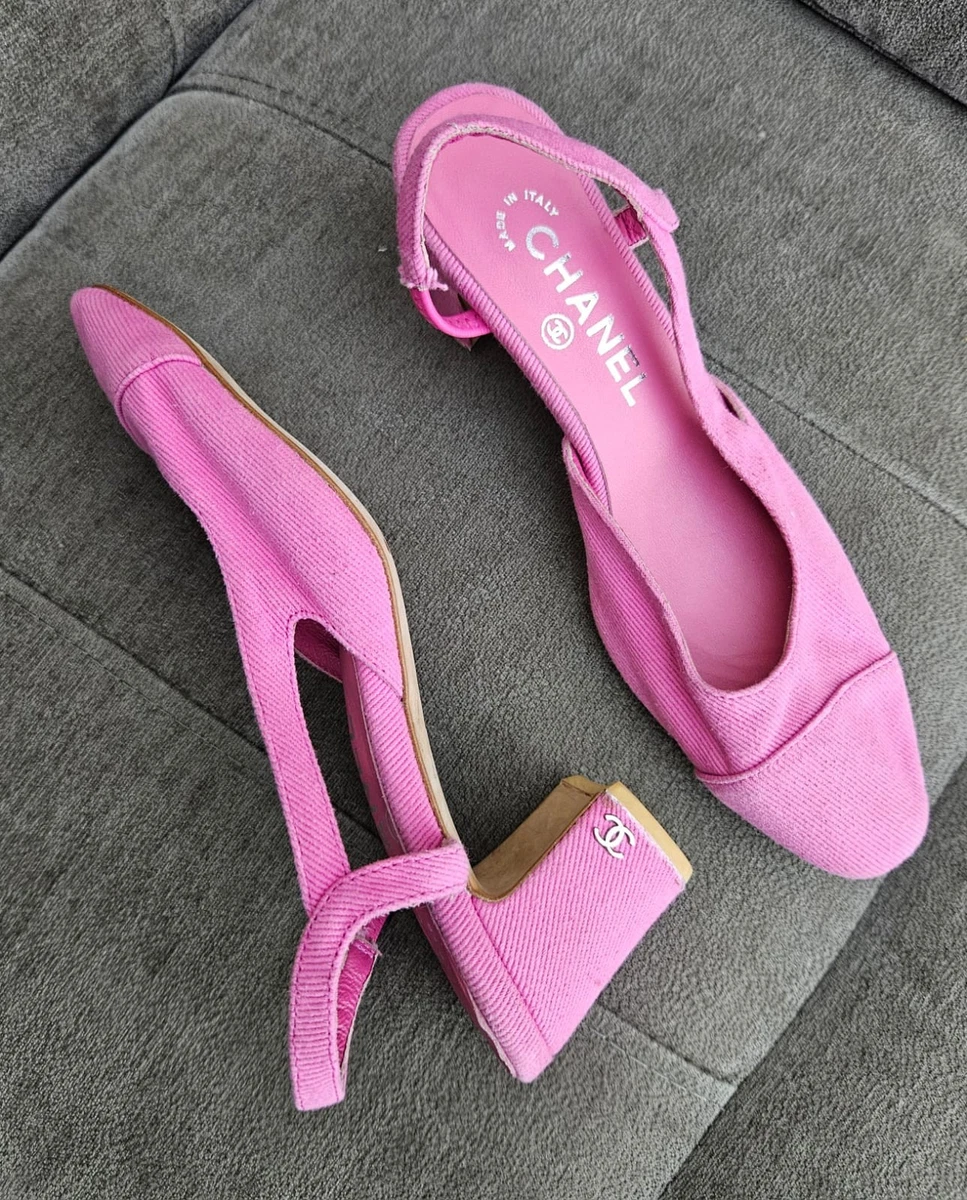 CHANEL M Slingback Heels for Women with Vintage for sale | eBay