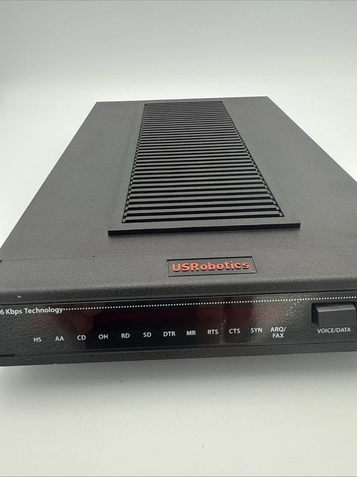 Módem de fax de datos serie externo US Robotics 3453C 56K Foto 3 de 4