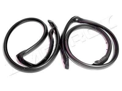 1977-1981 Dodge Diplomat 2 door hardtop new rubber roof rail weatherstrip seals