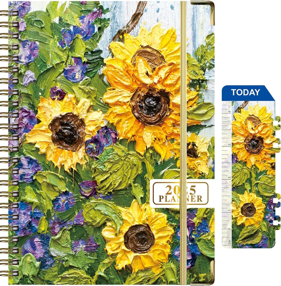 2025 Planner - Jan. 2025 - Dec. 2025, 2025 Sunflower, 2025 2025 Planner - Jan. 2025 - Dec. 2025, 2025 Sunflower, 2025