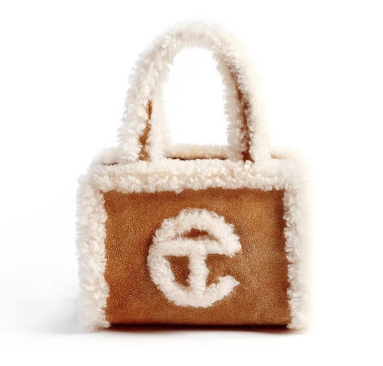 Telfar x UGG Reverse Shopping Bag Medium Natural