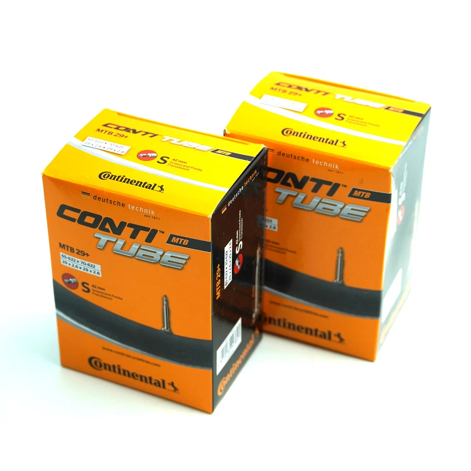 2x Continental Fahrrad MTB Schlauch 29x2.60-2.80" 65/70-622 29+ Sclaverand SV