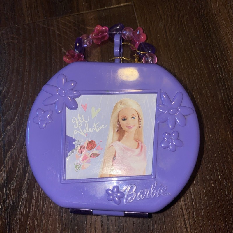 Barbie of  Dance Locking Trinket Box with Key 2002