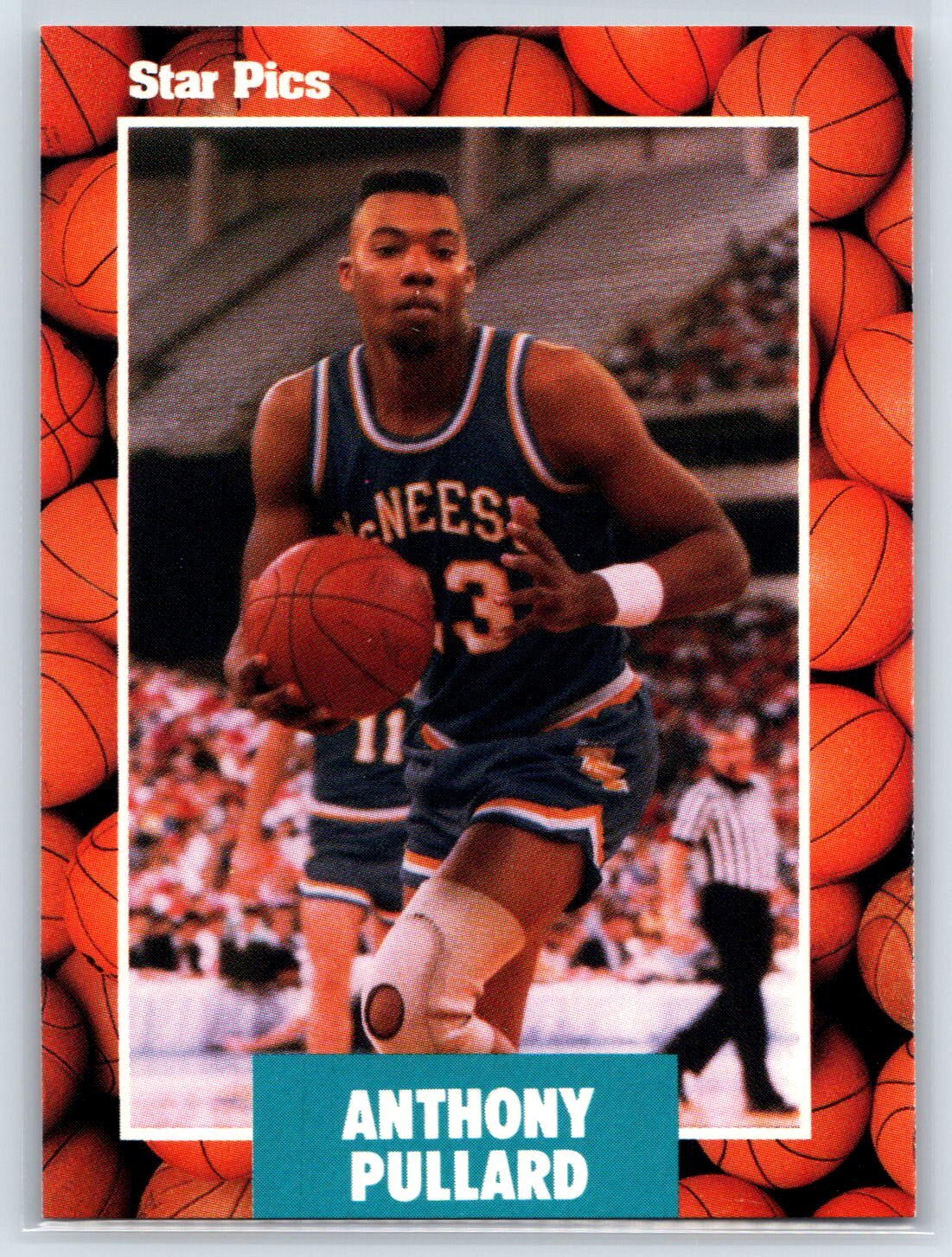 1990 Star Pics Anthony Pullard Rookie McNeese St. RC #17