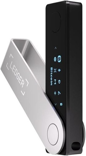 Ledger Nano X Crypto Wallet Onyx Black, Bluetooth, Securely Manage Digital Asset - 第 1/7 張圖片