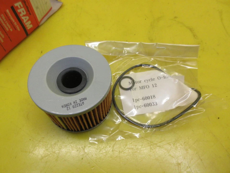 FILTRO DE ACEITE DE MOTOR NUEVO FRAM KAWASAKI CONCOURS GPZ1100 NINJA 250R 600R 750R ZX11 Foto 4 de 4
