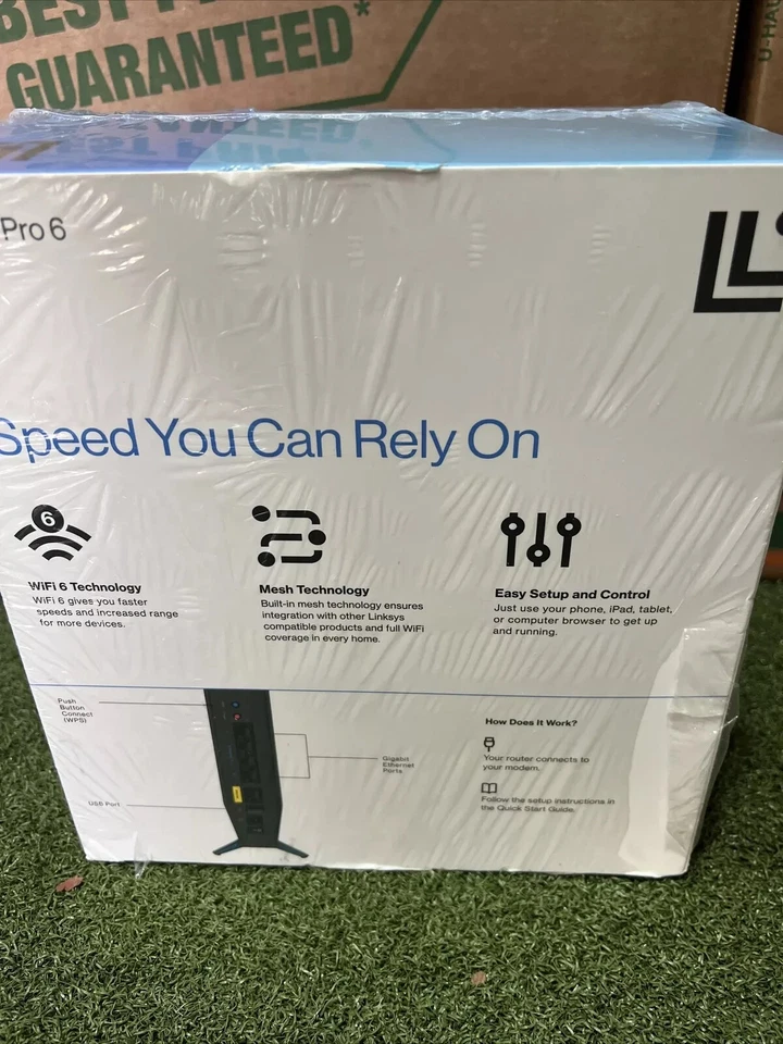 Linksys Arena Pro 6 WiFi 6 Dual Band Mesh Router 2 Pack AX3200 System E8452 NEW - Image 3 of 3