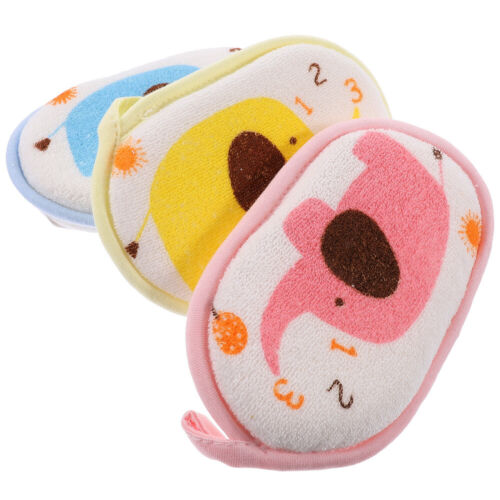 3PCS Shower Sponge Pack for Women's and Baby's Gentle Cleansing - 第 1/12 張圖片