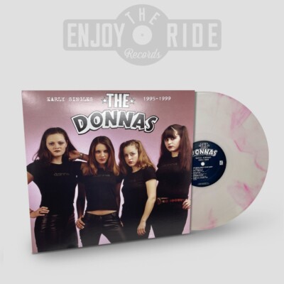 The Donnas Early Singles 1995-1999 Vinyl Record Lp Pink /300 Covers Album Kiss