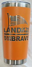 Custom Engraved Patriotic Tumbler