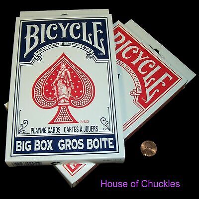 Jumbo Banana Split Playing Card Deck - Magic Trick - Bicycle Big