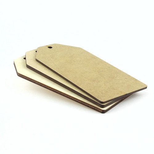 Wooden & MDF hearts stars and luggage tags. Craft shapes blanks and cut outs - Picture 27 of 37