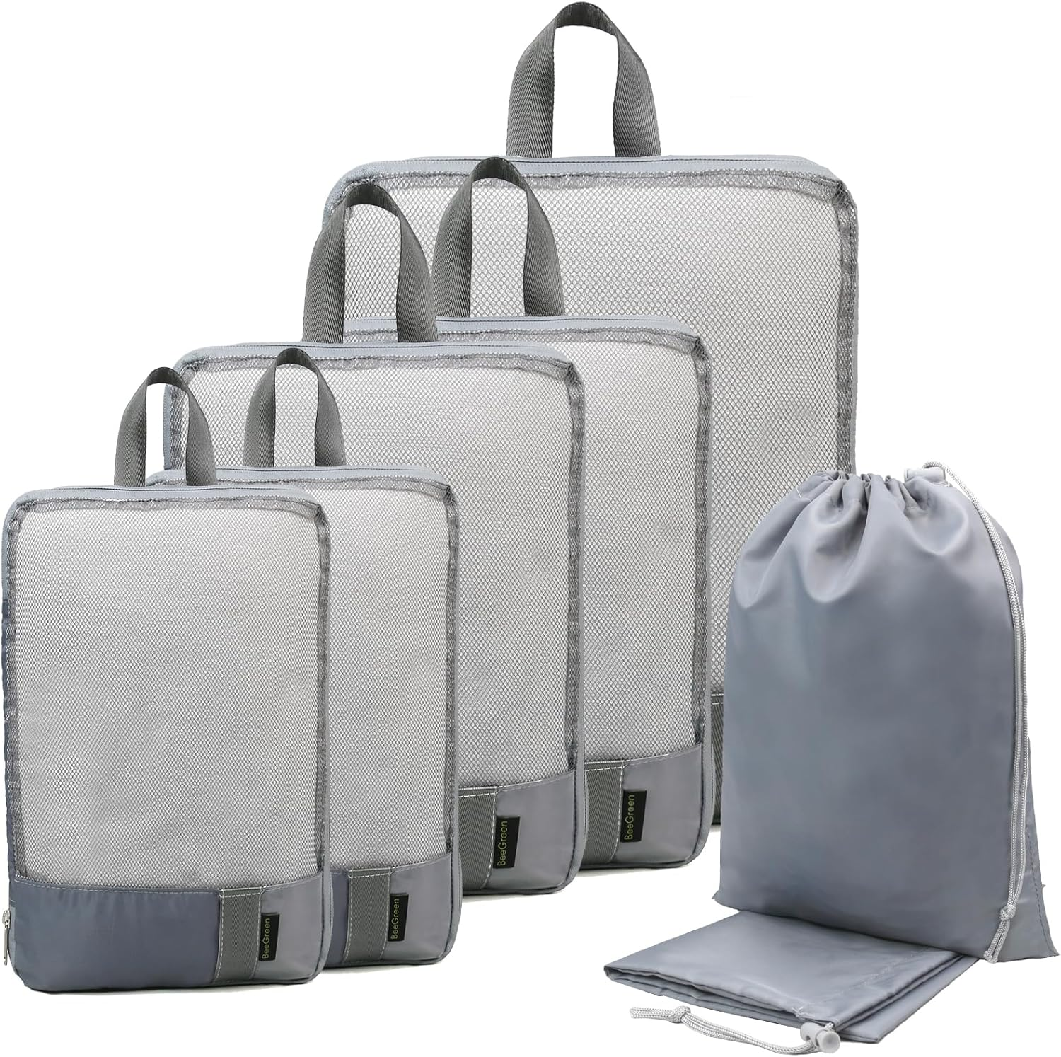 Packing Cubes for Travel 5/7 Set, Mesh Travel Must Have for Women Men, Travel Ac-image