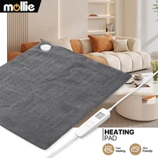 24"x20" Electric Heating Pad 6 Heat Settings Back Pain Leg Cramps Relief Warmer