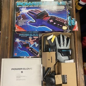 VTG Nintendo NES Power Glove Controller Large Extremely RARE Sz L Original Box