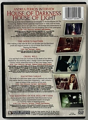 House of Darkness House of Light: 5 Movies (DVD, 2016) Horror  