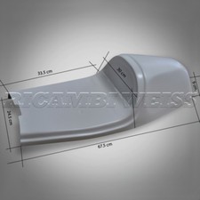 DR461 DUCATI 860GTS 750GT 750SS ONDA REALE Cafe Racer sedile posteriore gobba in vetroresina NUOVO