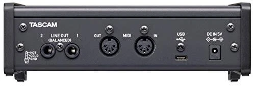 Tascam US-2x2HR Desktop 2x2 USB Type-C Audio/MIDI Interface Max 24bit/192kHz NEW - Image 3 of 3
