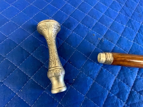 Chrome Handled Walking Cane (RM20) - Picture 4 of 4