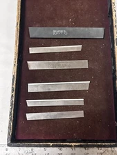 MACHINIST DrA TOOLS LATHE MILL Machinist Lot of Cut Off Parting Blades for Lathe