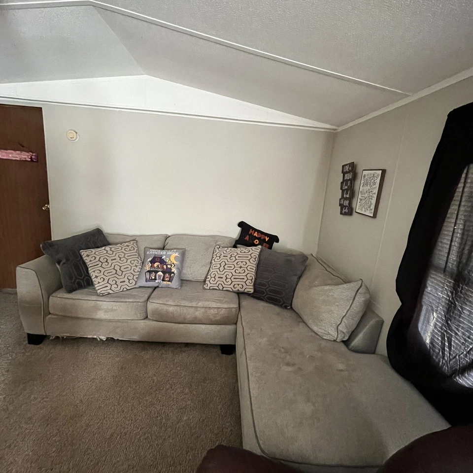 Juego de Sofá Seccional Sofá en Forma de L Salón Sofás Convertibles para Hogar 5 Plazas Foto 2 de 3