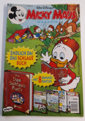 Micky Maus Heft Nr. 27 30.6.1994 Walt Disney Egmont Ehapa Verlag GmbH