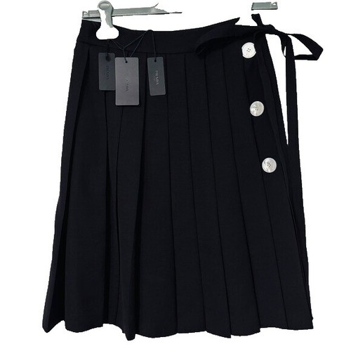 NWT Prada Pleated leather skirt 38 XS $4,500 | eBay