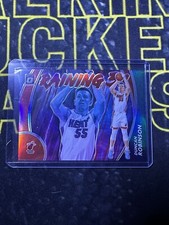 2020-21 Panini Donruss Optic Raining 3s Red Prizm /99 Duncan Robinson #15