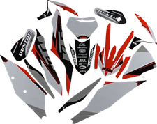 19 for KTM 450 SX-F Factory Edition Complete Kit Cor9 Sx/F250-450 Fe White Bg