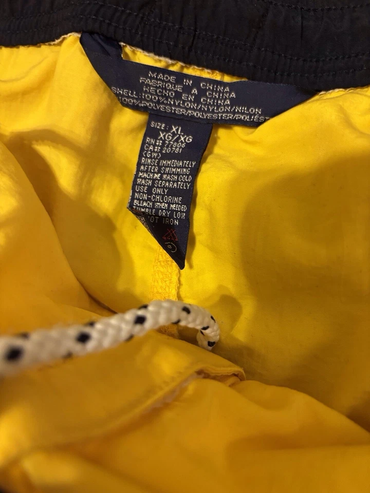 Bañador de colección para hombre Tommy Hilfiger Pro-Am voleibol bloque de color amarillo XL Foto 3 de 4