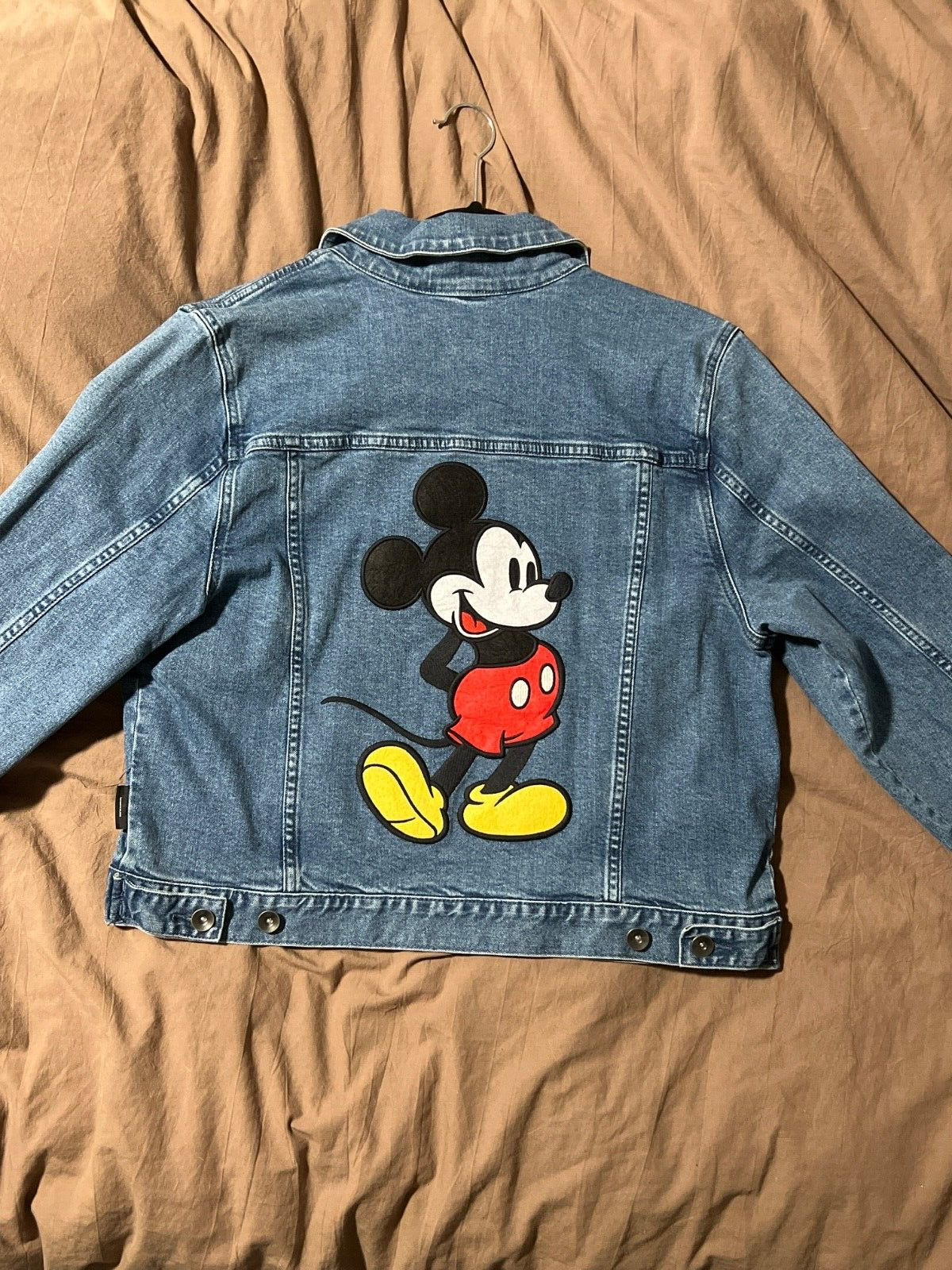 NEW Women's Disney Parks X Her Universe Mickey Mouse Denim Jacket Size M