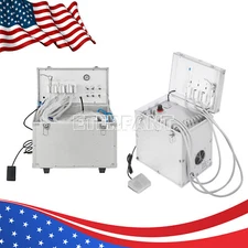 ETERFANT Portable Dental Delivery Unit Air Compressor Suction System 4Hole US