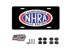 NHRA Championship Racing License Plate Automotive Aluminum Metal License Plate 