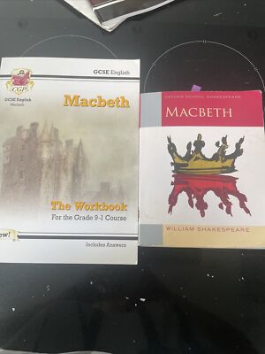 GCSE English Macbeth CGP Revision Text Guide And Workbook Grade 1-9