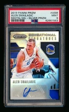 2019-20 PANINI PRIZM ALEN SMAILAGIC RC SILVER AUTO AUTOGRAPH WARRIORS PSA 9 MINT