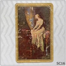 Lady Playing Swap Card (SC16)