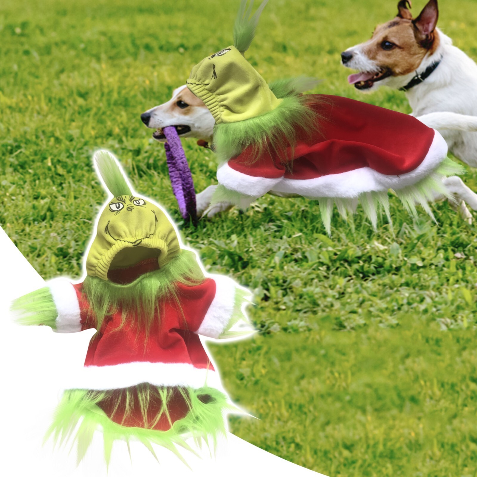 Arriba 35+ imagen grinch dog outfit Abzlocal.mx