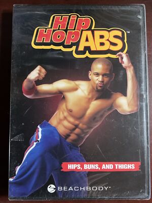 Hip Hop Abs: Hips, Buns and Thighs - Shaun T (DVD, 2007, Beachbody)