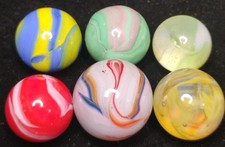 .74"-.59" VINTAGE/MODERN MARBLES LOT  MINT/NM