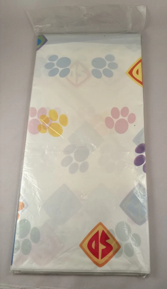 SCOOBY DOO 塑料桌套 54 英寸 x 102 全新 — 第 3/4 张图片