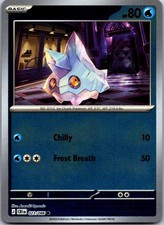 Bergmite Reverse Holo Common ME04: Chaos Rising 023/086 NM