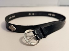 Harley Davidson Vintage Leather Belt Size L 2013 Made In USA