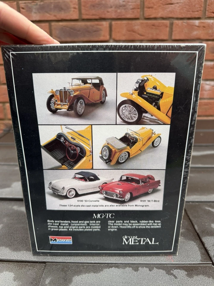 Kit Modelo Monogram MG TC Diecast Metal y Plástico 1:24 - SELLADO Foto 3 de 4