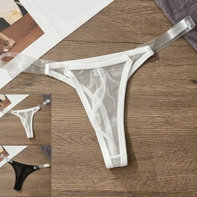 Herren G-String Ultradünner Stoff Atmungsaktiv Material Einfarbig Muster